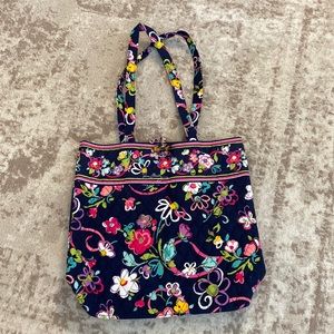 Vera Bradley - Tote - Ribbons (retired breast cancer awareness color)